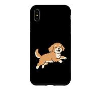 Running Cavapoo Dog Breed Mom Pet Lovers Owner Coque pour iPhone XS Max