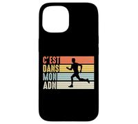 Running C'est dans Mon adn Course à Pied Coureur Marathonien Coque pour iPhone 15