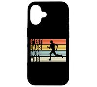 Running C'est dans Mon adn Course à Pied Coureur Marathonien Coque pour iPhone 16