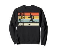 Running C'est dans Mon adn Course à Pied Coureur Marathonien Sweatshirt