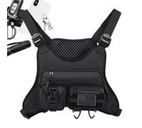 Running Chest Bag,Sports Chest Bag Running Vest - Lightweight Pouch Backpack Outdoor Gear for Jogging Hiking Travel Workout Hunting Cycling Gym Camping Men Women