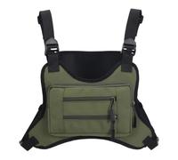 Running Chest Pack - Waterproof Running Vest | Bladder Pocket for Men Motorcycle Sports Outdoor Phone Workout Hiking Cycling Fishing Travel