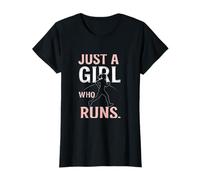 Running Crew Chalk Style, Juste Une Fille Qui Court T-Shirt
