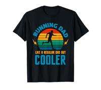 Running Dad Like A Regular Dad But Cooler Marathon Runner T-Shirt