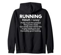 Running Funny Definition Noun Marathon Runner Coach Athlete Sweat à Capuche