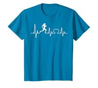 Running Girl Heartbeat 5k Marathon Course à pied pour femme T-Shirt