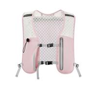 Running Hydration Vest, Adjustable Lightweight Water Pack, Secure Bladder Non-Slip Phone Holder Chest Gear, Breathable Reflective Design for Women Hiking Cycling Marathons Race