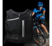 Running Hydration Vest - Sweat Resistant Hydration Vest Pack | Night Cycling Chest Bag for Running Climbing Outdoors Camping Night Riding Hiking Gym Cycling