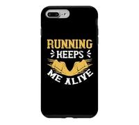 Running Keeps Me Alive Runner Life Jogging for Men Women Coque pour iPhone 7 Plus/8 Plus