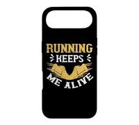 Running Keeps Me Alive Runner Life Jogging for Men Women Coque pour iPhone Air