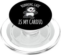 Running Late is My Cardio Gestion du Temps PopSockets PopGrip pour MagSafe