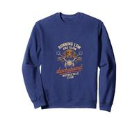 Running Low And Slow Teckel Motorcycle Club Sweatshirt