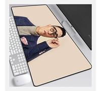 Running Man 800X300Mm Mouse Pad, Tapis De Souris Gaming avec Base Épaisse Et Précise, pour Ordinateur Portable, Pc, V