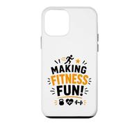 Running Motivation Healthy Lifestyle Making Fitness Fun Coque pour iPhone 12 Mini
