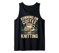 Running on Coffee and Knitting - Débardeur