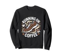 Running on Coffee Caffeine Runner Expresso Jogging Sweatshirt