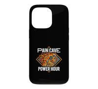 Running Skeleton Pain Cave Power Hour Endurance Athlete Coque pour iPhone 13 Pro