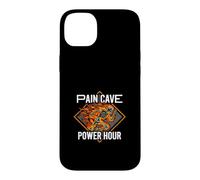Running Skeleton Pain Cave Power Hour Endurance Athlete Coque pour iPhone 14 Plus