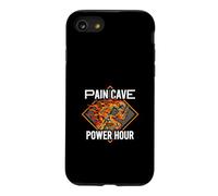 Running Skeleton Pain Cave Power Hour Endurance Athlete Coque pour iPhone SE (2020) / 7/8