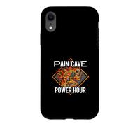 Running Skeleton Pain Cave Power Hour Endurance Athlete Coque pour iPhone XR