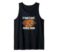Running Skeleton Pain Cave Power Hour Endurance Athlete Débardeur