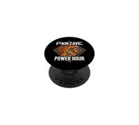 Running Skeleton Pain Cave Power Hour Endurance Athlete PopSockets PopGrip Adhésif