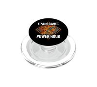 Running Skeleton Pain Cave Power Hour Endurance Athlete PopSockets PopGrip pour MagSafe