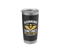 Running Sometimes We Just Need A Little Motivation Runner Gobelet isotherme en acier inoxydable double paroi
