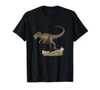 Running T Rex Dinosaure Jurassic Predator Roar Power T-Shirt