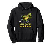 Running Turtle Keep on Going 5 étoiles Sweat à Capuche