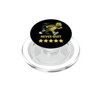 Running Turtle No Quitting 5 étoiles PopSockets PopGrip pour MagSafe