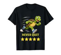 Running Turtle No Quitting 5 étoiles T-Shirt
