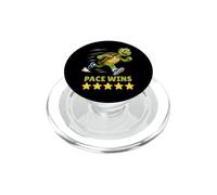 Running Turtle Pace gagne 5 étoiles PopSockets PopGrip pour MagSafe