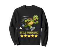 Running Turtle Still Running 5 étoiles Sweatshirt