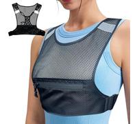 Running Vest - Reflective Vest Bag with Pocket | Waterproof Reflective Running Pack for Hiking, Jogging, Fitness, Gym, Sports, and Commuting