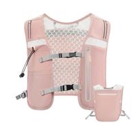 Running Water Vest, Trail Running Hydration Pack, Adjustable Chest Straps, Reflective Design with Phone Holder, Outdoor Gear for Women and Men, 14.17x11.81x1.18 inches
