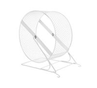 Running Wheel for Chinchilla Quiet Operation White Color 36.50X32.00X19.00CM 1Pack