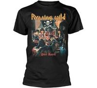Running Wild Port Royal Men's T-Shirt Unisex Black Men Tees M