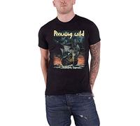 Running Wild Under Jolly Roger (Album) Homme T-Shirt Manches Courtes Noir M