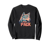 Running with the Pack - Graphisme Wolf Pack pour les aventuriers Sweatshirt