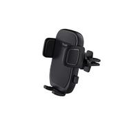 Trust Support de téléphone Runo 24983 – Pour aération – Fixation sécurisée – Noir