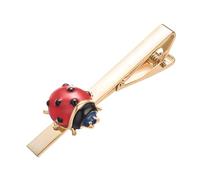 RunootPR - Pince à cravate unique en forme d'insecte pour homme - Abeille, poisson, papillon, tortue, coccinelle - Accessoire original pour cravate - Argent, or - Bijou pour fêtes et anniversaires