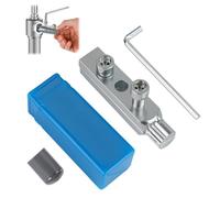 runpeak Extracteur de vis à tête cassée, extracteur de fil de valve coudée générale, outil pour enlever les vis usées et dévisser les tuyaux cassés pour tubes de 1/2" et 3/4"