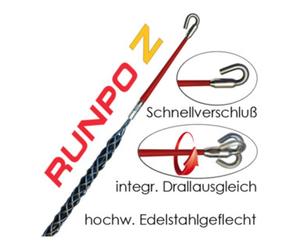 Runpotec Gaine tire-fils RUNPO Z D.9-15 mm Quantité:1