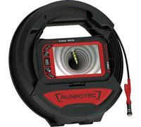 Runpotec RC3 Caméra d'inspection numérique 15 m - Caméra Wi-Fi avec double système de caméra, Full HD, IP67 pour tubes et cavités