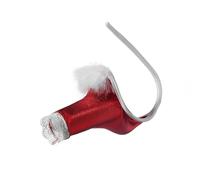 RUNQHUI C-String Noël Homme Mini String Tanga Slip sous-Vêtement Noël Micro Bikini Underwear Dentelle de Type A Taille Unique