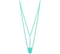 RUNQHUI Micro String Ficelle Sexy Femme Bikini Maillot de Bain Thong G-String Bleu Menthe Taille Unique