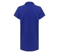 RUNQHUI Unisexe Blouse de Laboratoire Manches Courtes Manteau de Travail Veste Blouse Atelier Industrie pour Homme Femme L-5XL Bleu royal L