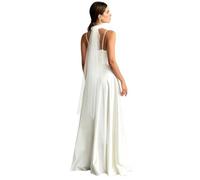 RUNRAYAY Bridal Neck Scarf for Wedding, Wedding Minimalist Mesh Warp Bride Tulle Neck Shawl for Bridal Gowns Evening Ceremony, C