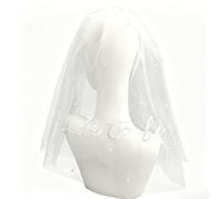 RUNRAYAY Bride to Be Veil for Bachelorette Party with Comb, Bridal Shower, Wedding Morning, Engagement Photo Accessory, A